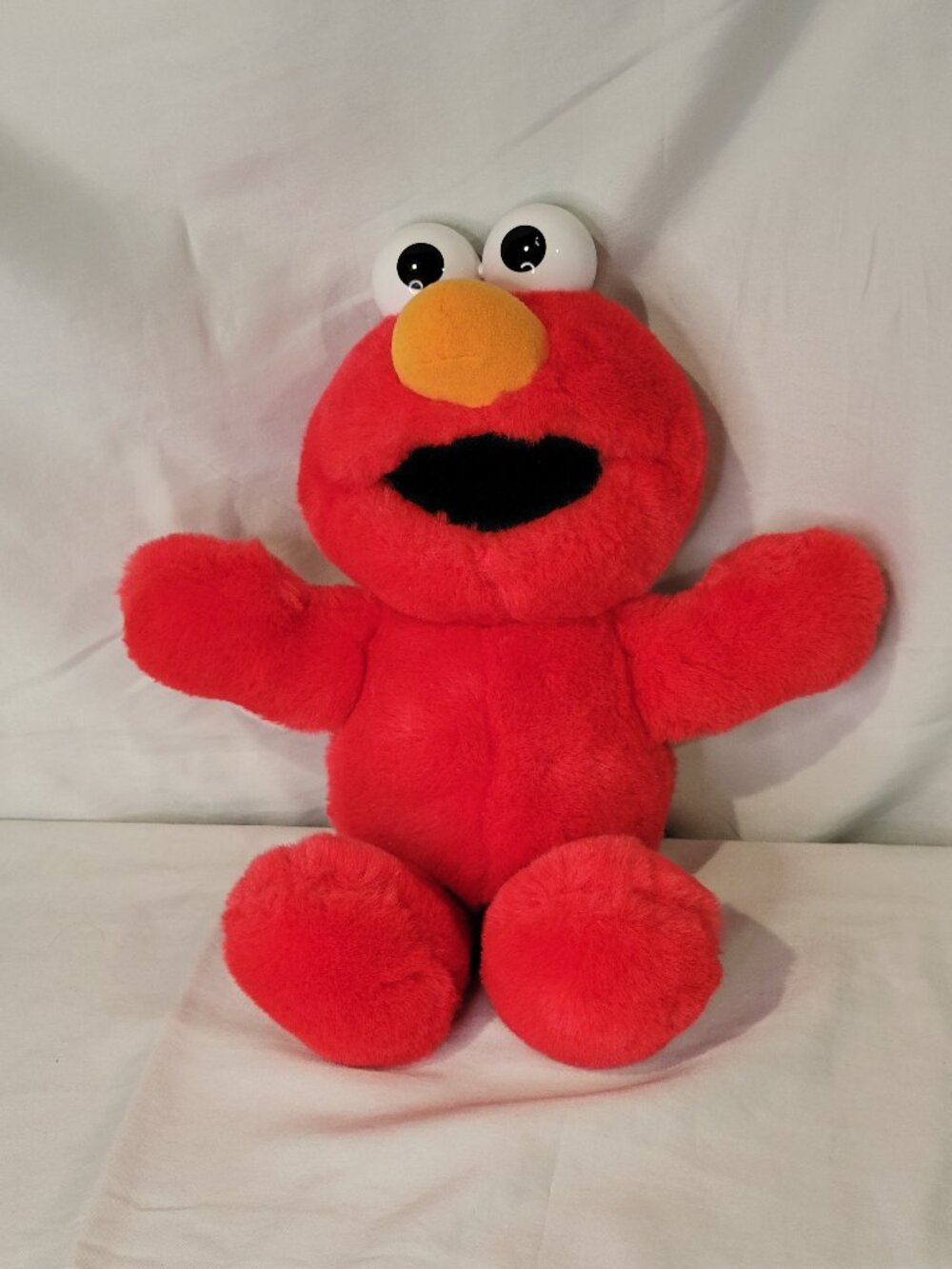 Vintage 1995 Tickle Me Elmo Sesame Street Plush Toy #62715